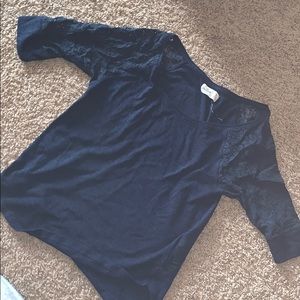 Navy Hollister Top